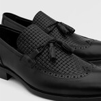 Lumi Antique Leather Men's Loafer // Black (Euro: 40)