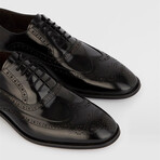 Benton Florentic Leather Men's Oxford // Black (Euro: 43)