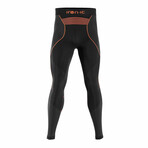 Iron-Ic // Compression Leggings Irn Run 6.0 // Black (L-XL)