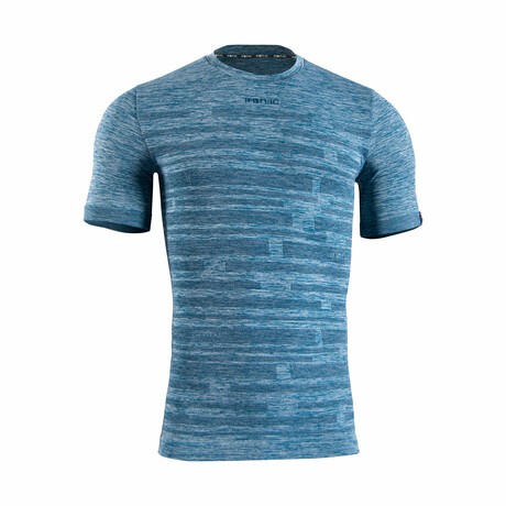 Iron-Ic // Striped T-Shirt 6.1 // Blue (S)