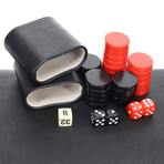 Backgammon // Black (18" Board)