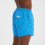 Solid Men's Swimsuit // Blue (L)