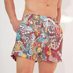 Movie Magic Men's Swimsuit // Multi (S)