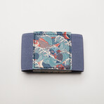 Minimalist Wallet // Fish Pattern