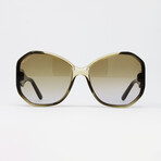 Ferragamo // Women's // Sunglasses SF942S/326 // Khaki Brown Gradient