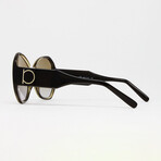 Ferragamo // Women's // Sunglasses SF942S/326 // Khaki Brown Gradient