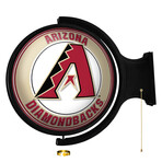 Arizona Diamondbacks // Round Rotating Lighted Wall Sign (Original)
