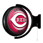Cincinnati Reds // Round Rotating Lighted Wall Sign (Original)