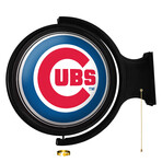 Chicago Cubs // Round Rotating Lighted Wall Sign (Original)
