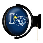 Tampa Bay Rays // Round Rotating Lighted Wall Sign (Original)