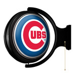 Chicago Cubs // Round Rotating Lighted Wall Sign (Original)