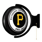 Pittsburgh Pirates // Round Rotating Lighted Wall Sign (Original)