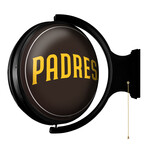 San Diego Padres // Round Rotating Lighted Wall Sign (Original)