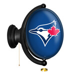 Toronto Blue Jays // Oval Rotating Lighted Wall Sign (Oval White)