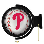 Philadelphia Phillies // Round Rotating Lighted Wall Sign (Original)