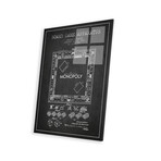 Monopoly // Charcoal Patent Blueprint Print // Aged Pixel