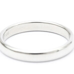 Tiffany & Co. Platinum Classic Band Ring // Ring Size: 6.5-7 // Store Display