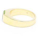 Cartier 18k Yellow Gold Tank Ring // Ring Size: 4.5 // Store Display