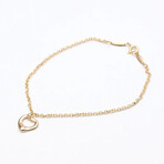 Tiffany & Co. 18k Rose Gold Open Heart Bracelet // 7.08'' // Store Display