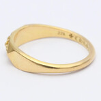 Chrome Hearts 18k Yellow Gold Bubblegum Ring // Ring Size: 6 // Store Display