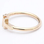 Tiffany & Co. 18k Rose Gold T Wire Ring // Ring Size: 6 // Store Display