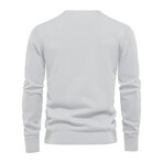 Henley Sweater // White (XS)