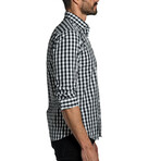 Matias Long Sleeve Button Up Shirt // White + Black (XL)