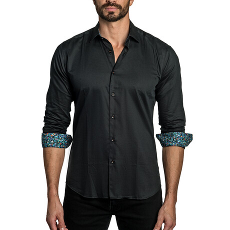 Jake Men's Long Sleeve Shirt // Black (S)