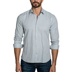 Kyler Long Sleeve Button Up Shirt // Gray (L)