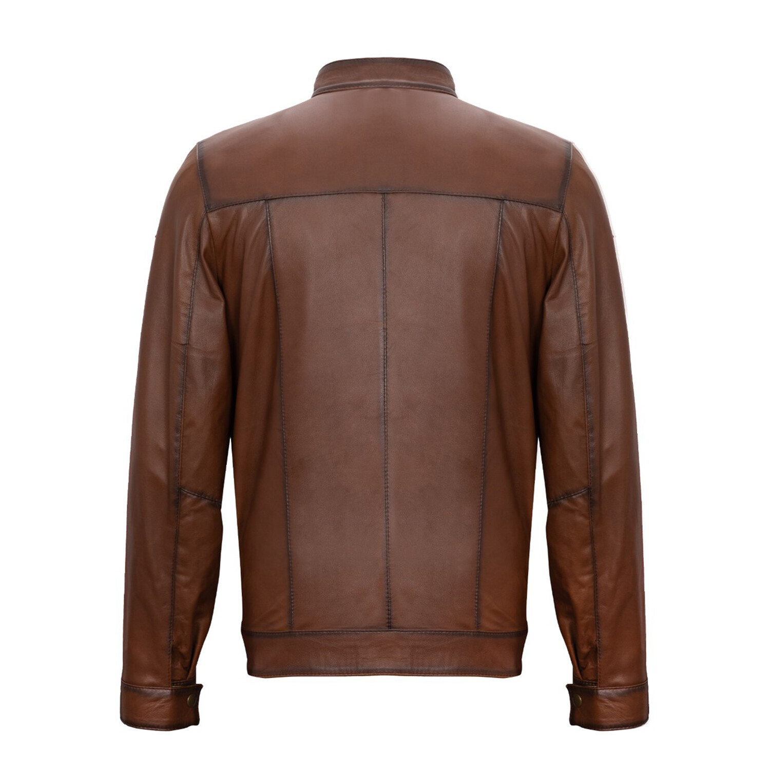 Thomas Leather Jacket // Chestnut (L) - Paul Parker - Touch of Modern