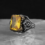 Citrine Stone V1 // Silver + Yellow (10)