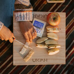 Qube Portable Gas Fire Pit + Travel Fuel Technology