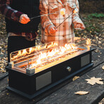 Loom II Tabletop Gas Fire Speaker + Beat to Music Technology