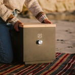 Qube Portable Gas Fire Pit + Travel Fuel Technology