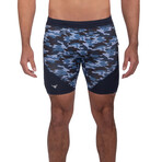 Shorts // Blue Camouflage (L)