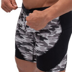 Shorts // Gray Camouflage (M)