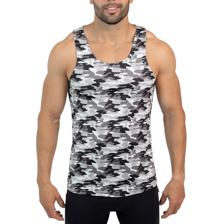 Tank Top // Gray Camouflage (S)