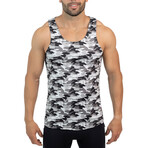 Tank Top // Gray Camouflage (L)