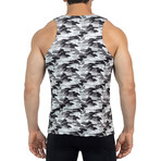 Tank Top // Gray Camouflage (L)