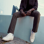 The Slim // Dark Olive (28x30)