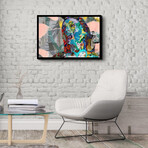 Laugh (13"H x 16"W x 2"D)