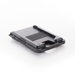 M1 Rail Wallet // Jet Black Rails + Jet Black Chassis