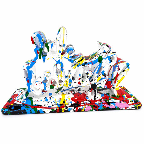 Mr. Brainwash // Life Is Beautiful // Dipped White Splash
