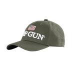 Top Gun® Logo and Flag Cap // Olive