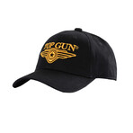 Top Gun® 3D Logo Cap // Black + Yellow