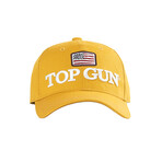 Top Gun® Logo and Flag Cap // Yellow