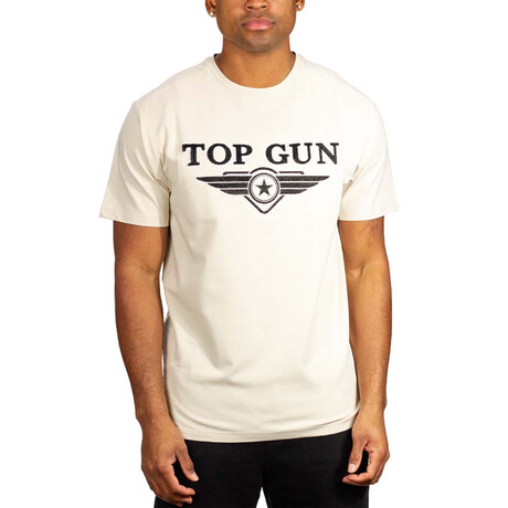 Top Gun® Embroidered Logo Tee // Gray (S)