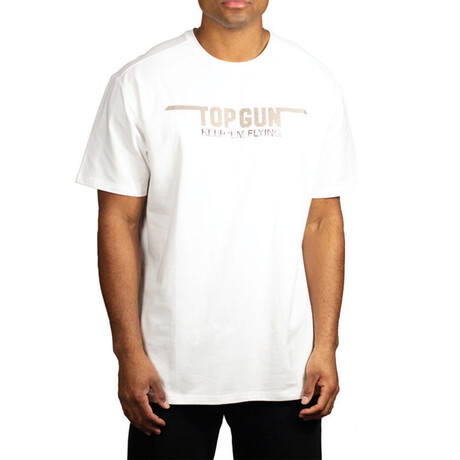 Top Gun® "Keep'em Flying" Tee // White (S)