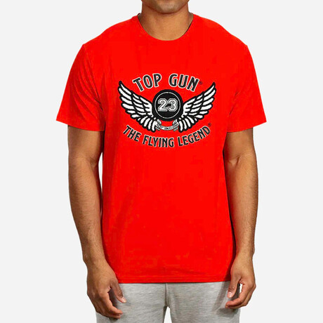 Top Gun® "Flying Legend" Tee // Red (S)