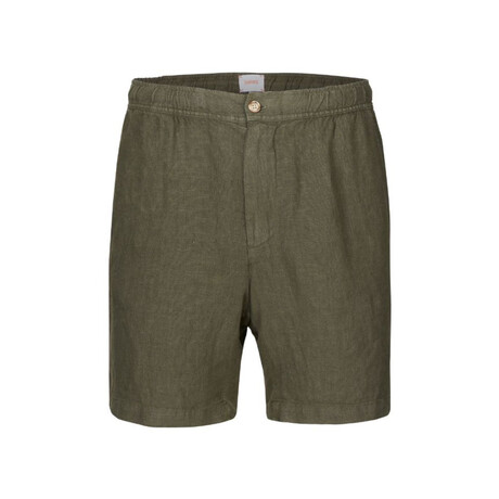 Amalfi Linen Short // Hickory (S)